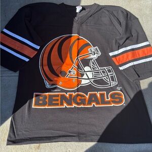 Vintage Cincinnati Bengals GTS Black T-Shirt size large